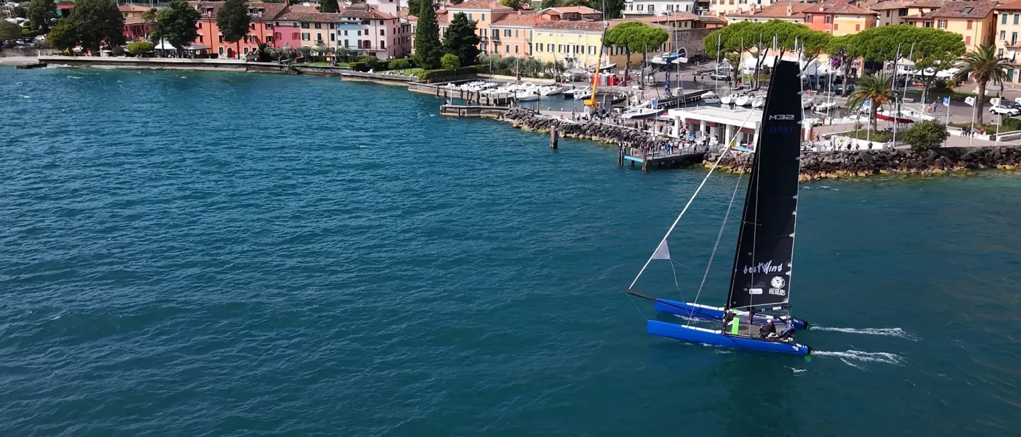 75° Centomiglia Internazionale del Garda – Regia live e grafica dinamica per il maxischermo