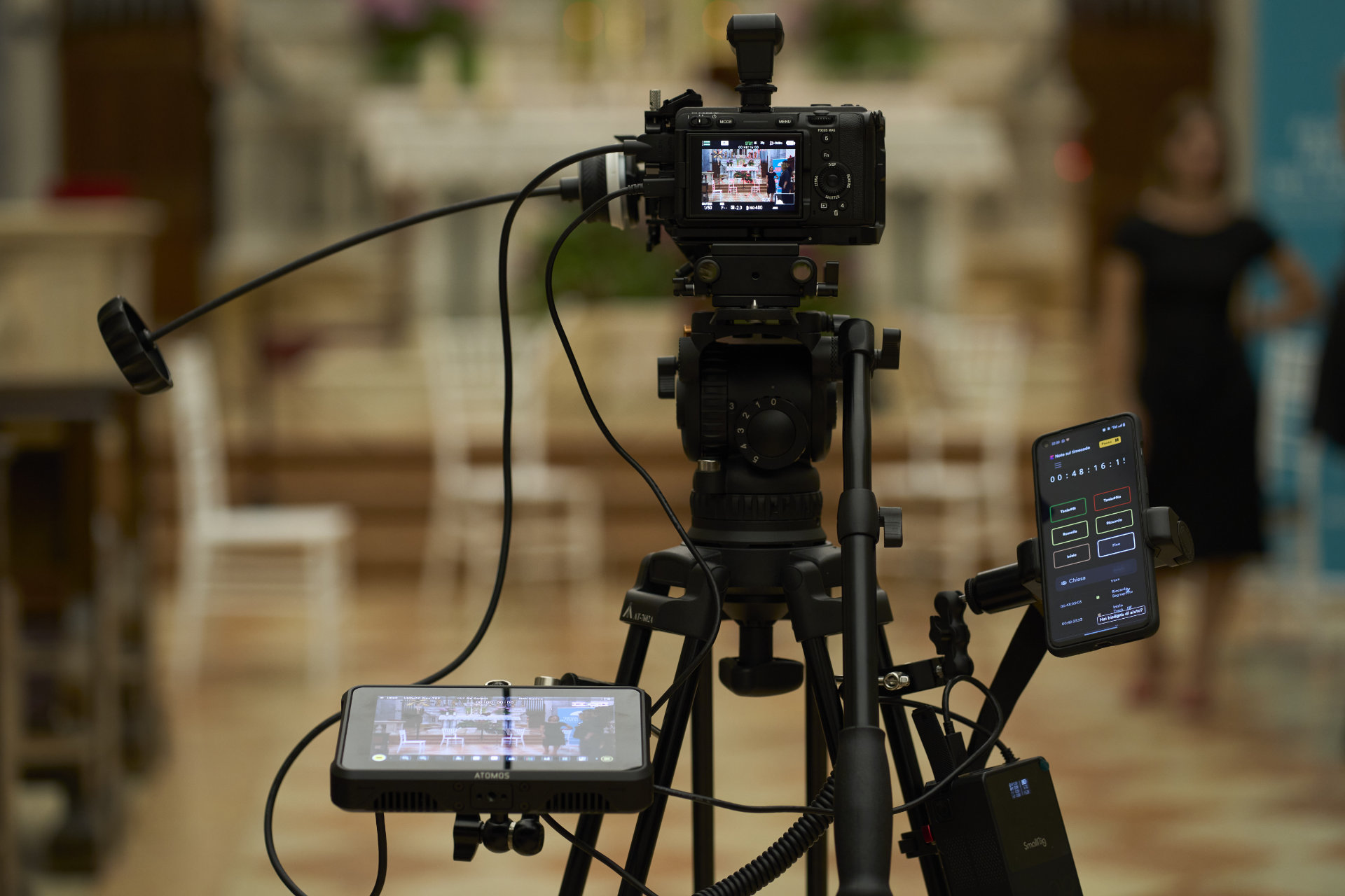 Web app sullo smartphone con i bottoni preimpostati